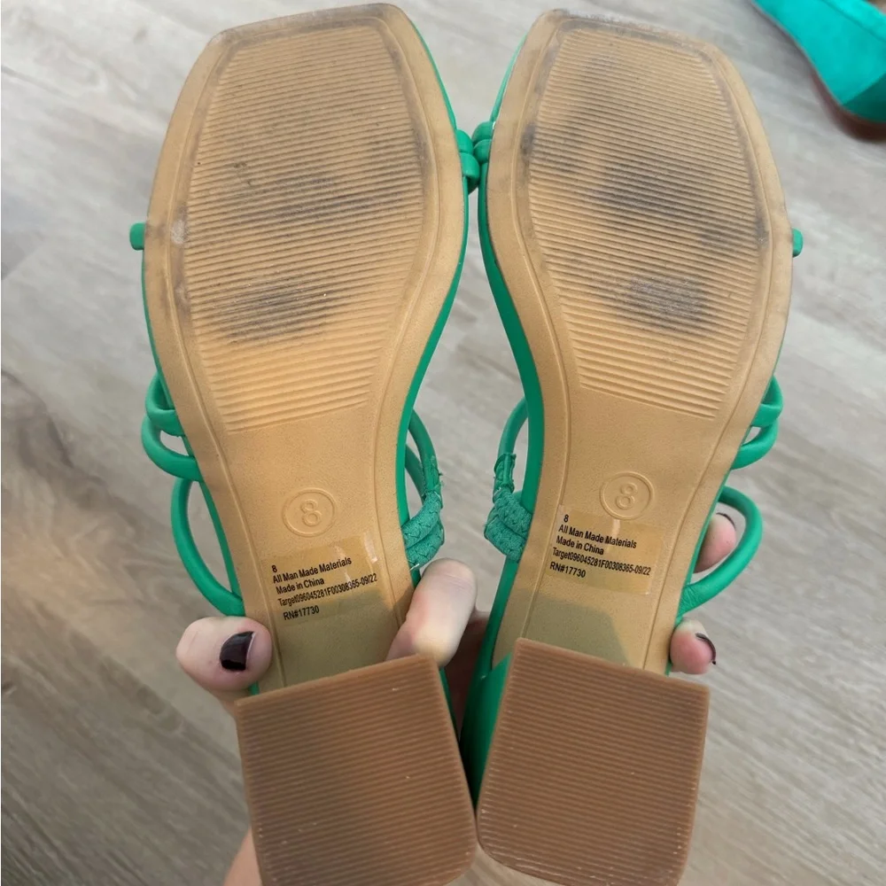 Target Green Heels - Picture 3 of 3
